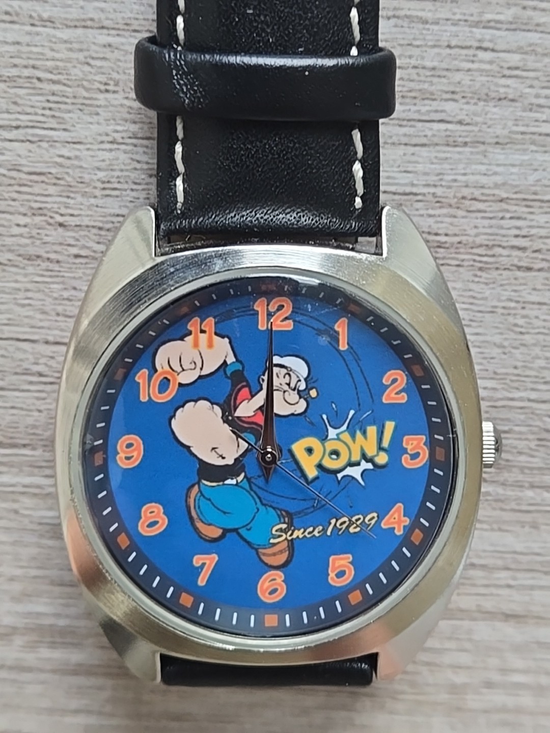 POPEYE THE SAILOR MAN, 75th Anniversary SR626SW RARE, WATCH R17-2004