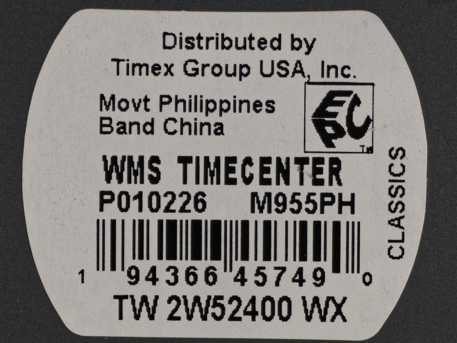 Timex Easy Reader 25mm Stainless Steel Expansion Band Watch ~ TW2W52400 +Indiglo
