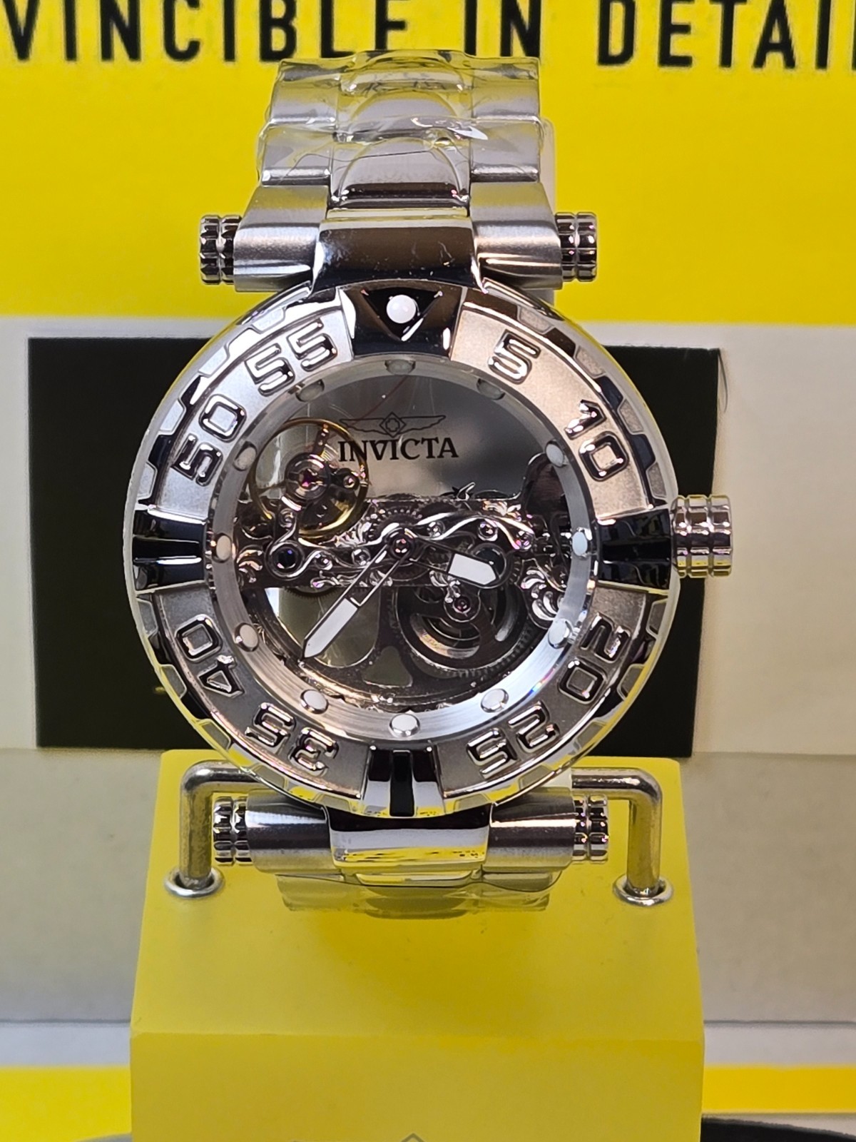 Invicta Subaqua Nebula Automatic Men’s Watch 47mm Steel w/ Skeleton Dial NEW!!!