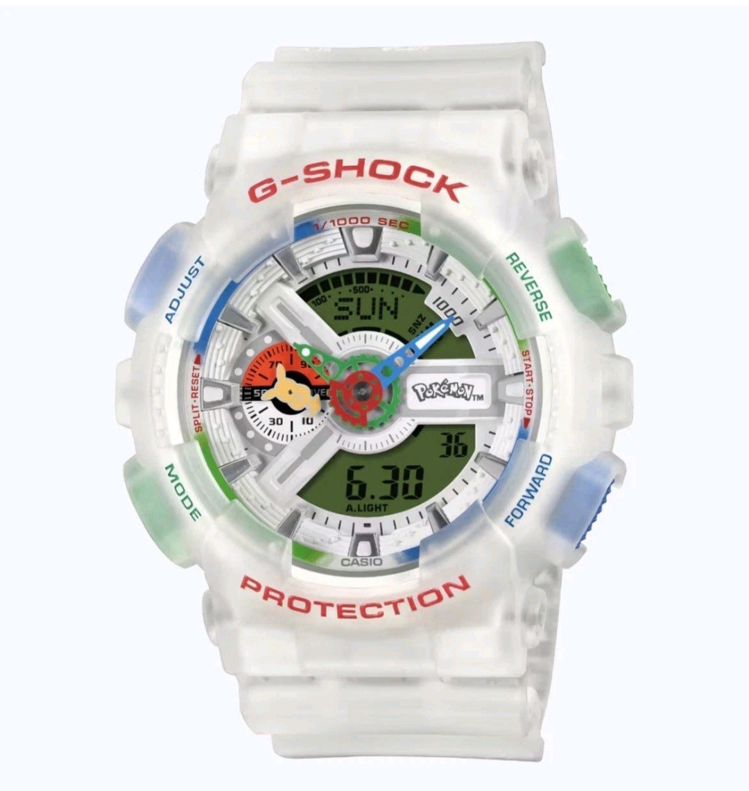 CASIO Pokémon x G-SHOCK GA-110PKM-7AJR Pokémon Collaboration Model