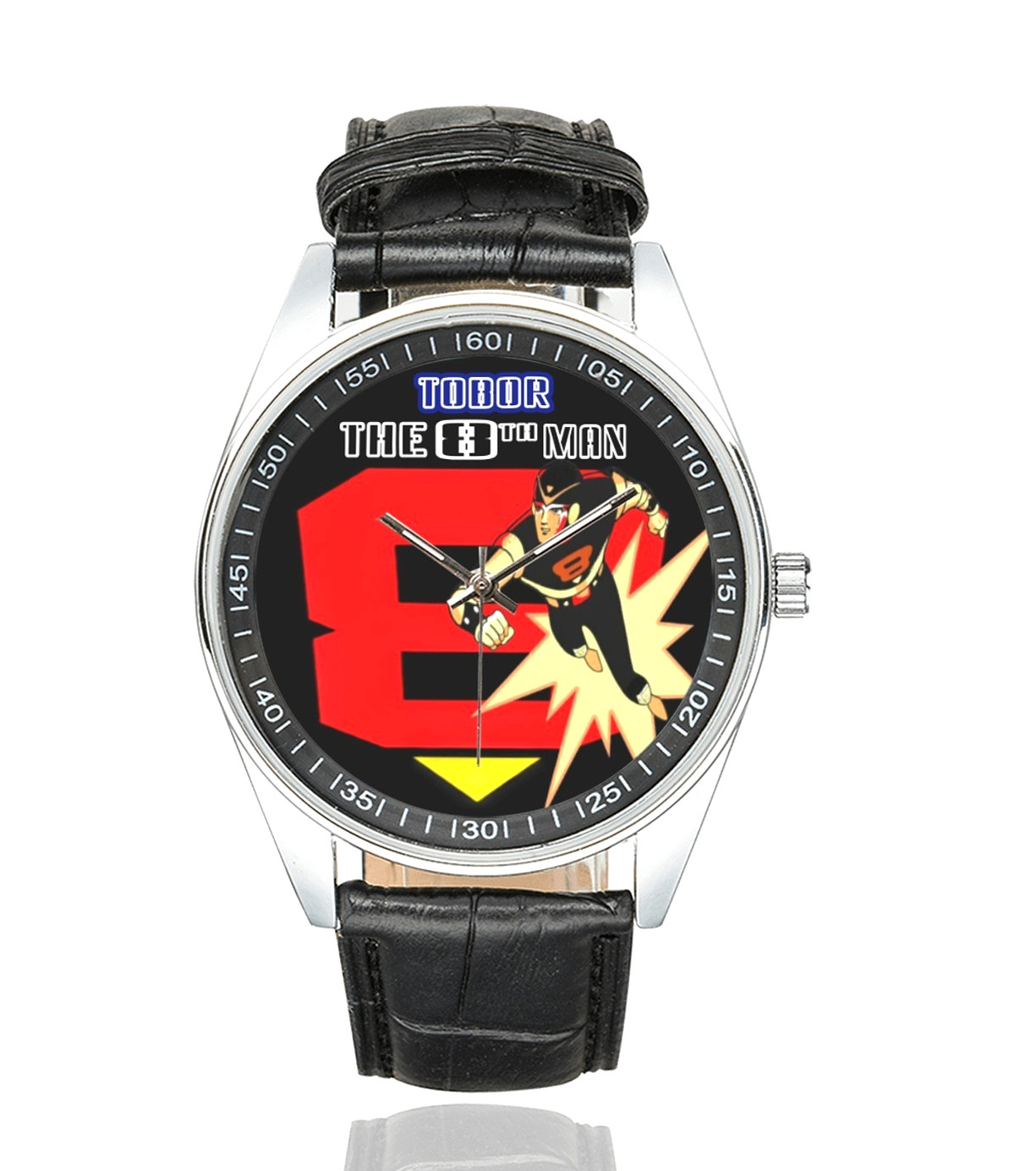 TOBOR The 8th Man Watch 1960s Japanese Sci-Fi Anime Vintage Casual Wristwatch