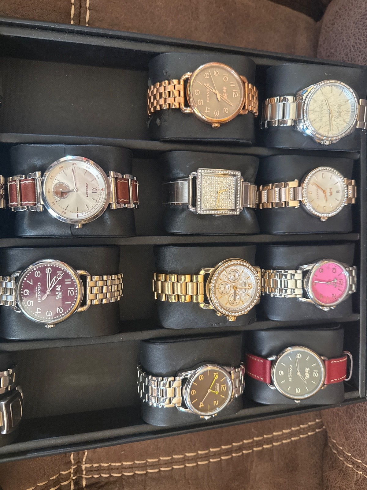 Coach watches, 9 to choose from, $75 each