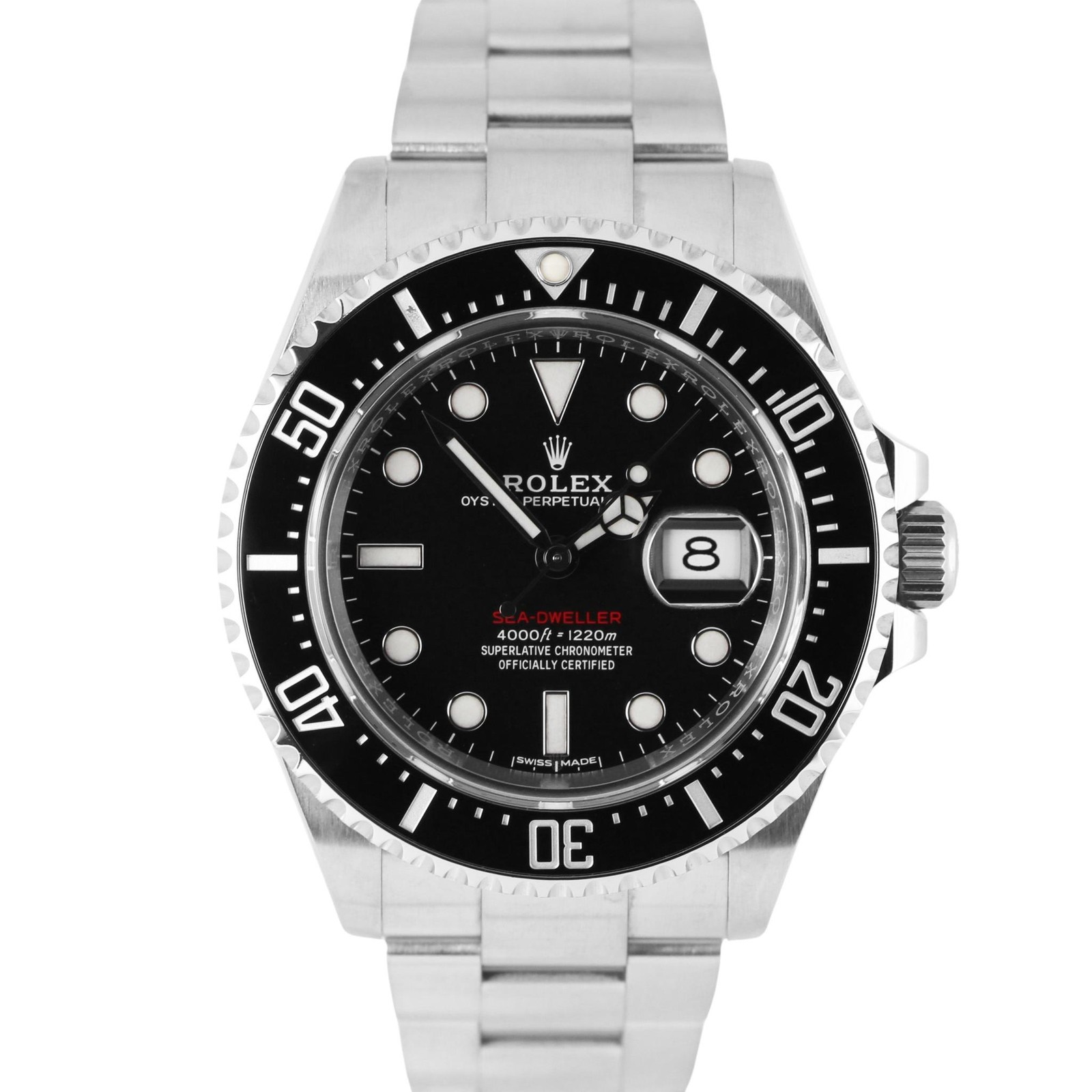 Rolex Sea-Dweller Red 50th Anniversary Steel Black 43mm MK1 126600 Watch