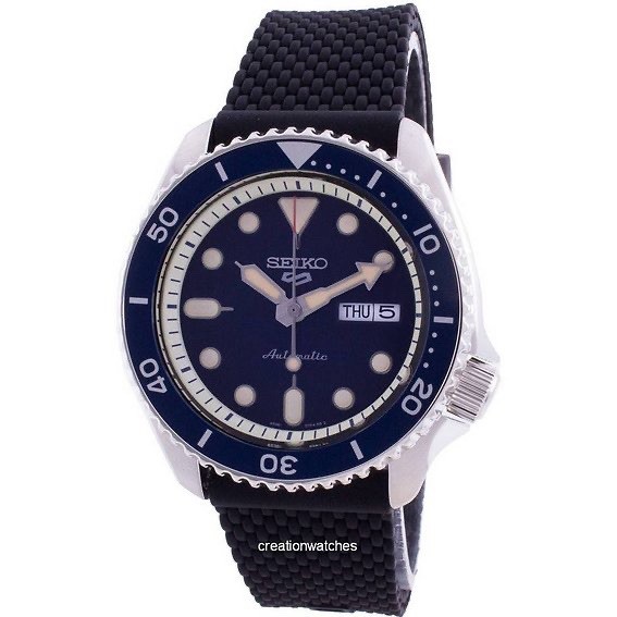 Seiko 5 Sports Suits Style Blue Dial 24 Jewels Automatic SRPD71K2 100M Men Watch