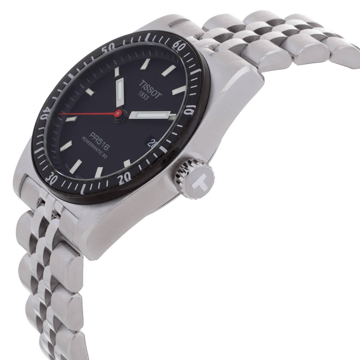 Tissot PR516 Powermatic 80 Automatic Black Dial Men’s Watch T1494071105100