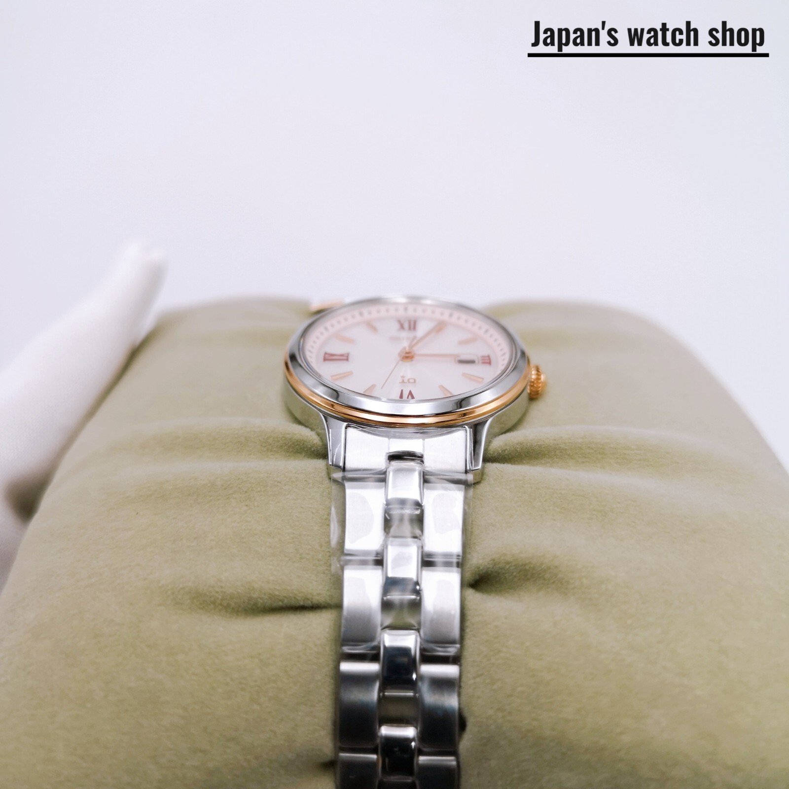 ORIENT iO NATURAL & PLAIN LIGHTCHARGE RN-WG0006P Pink Women’s Watch New in Box
