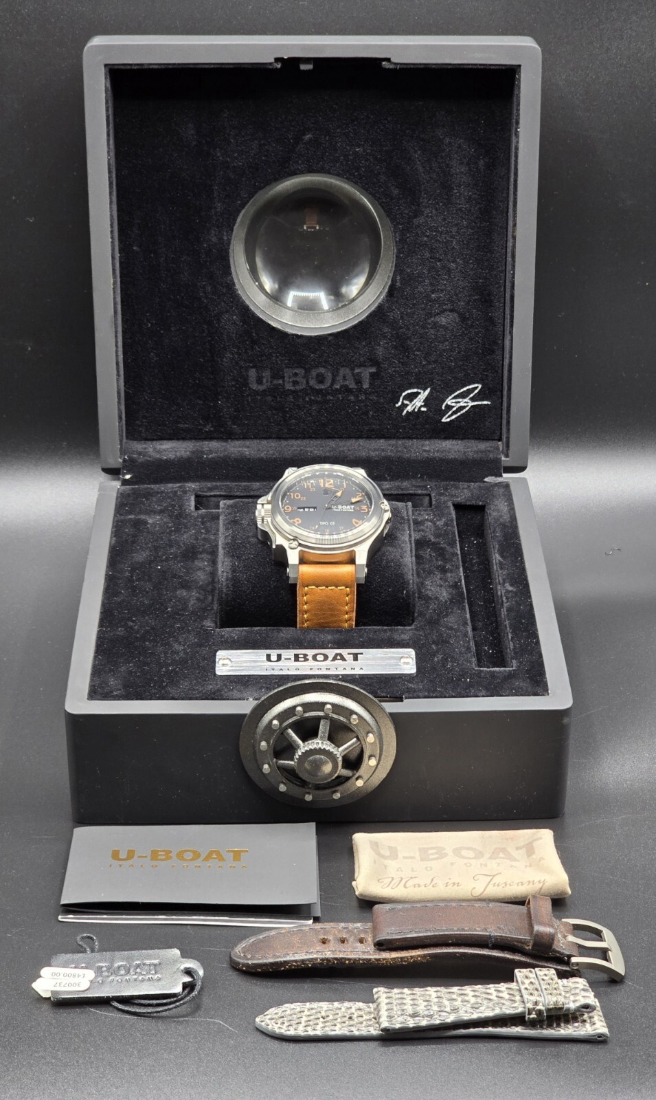 U Boat Tipo 01 7472 Titanium Automatic Watch 50mm