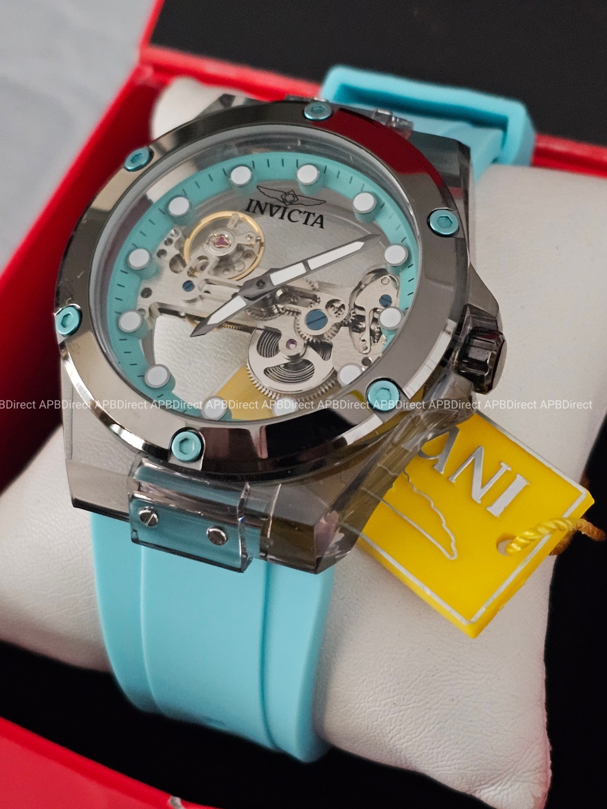 Invicta – Speedway – MECHANICAL – Ghost Bridge MVMNT – Skeleton – mens watch