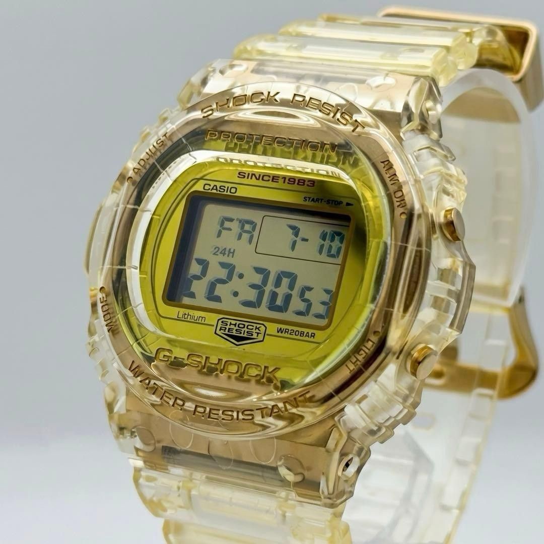 Rare Limited Level CASIO G SHOCK DW 5035E 7JR 35th Anniversary Model Clear