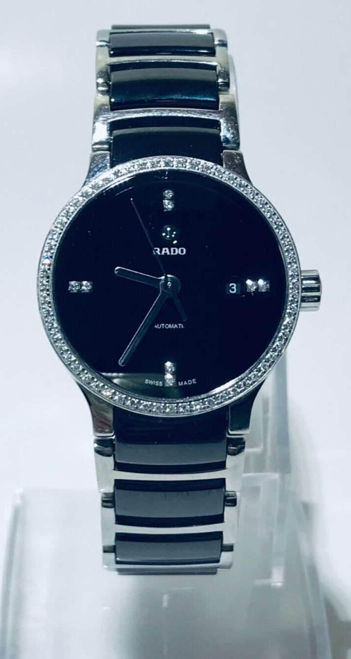 RADO 13949320 Centrix Jubilee Diamond Bezel SS Automatic Ladies Watch