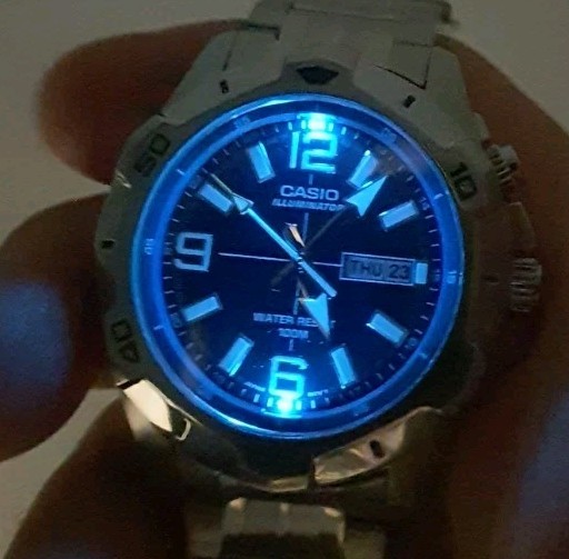 CASIO ILLUMINATOR MTD-1082 REFRESHED 24-HOUR DAY/DATE MEN’S WATCH NEW BATTERIES