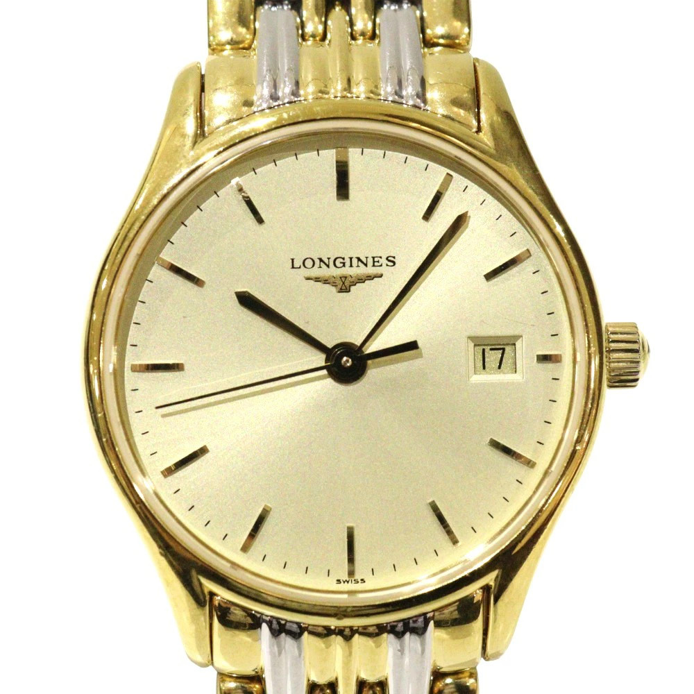 Wristwatch LONGINES Lyre L4.259.2 Quartz Gold Plated Women’s 25mm Used