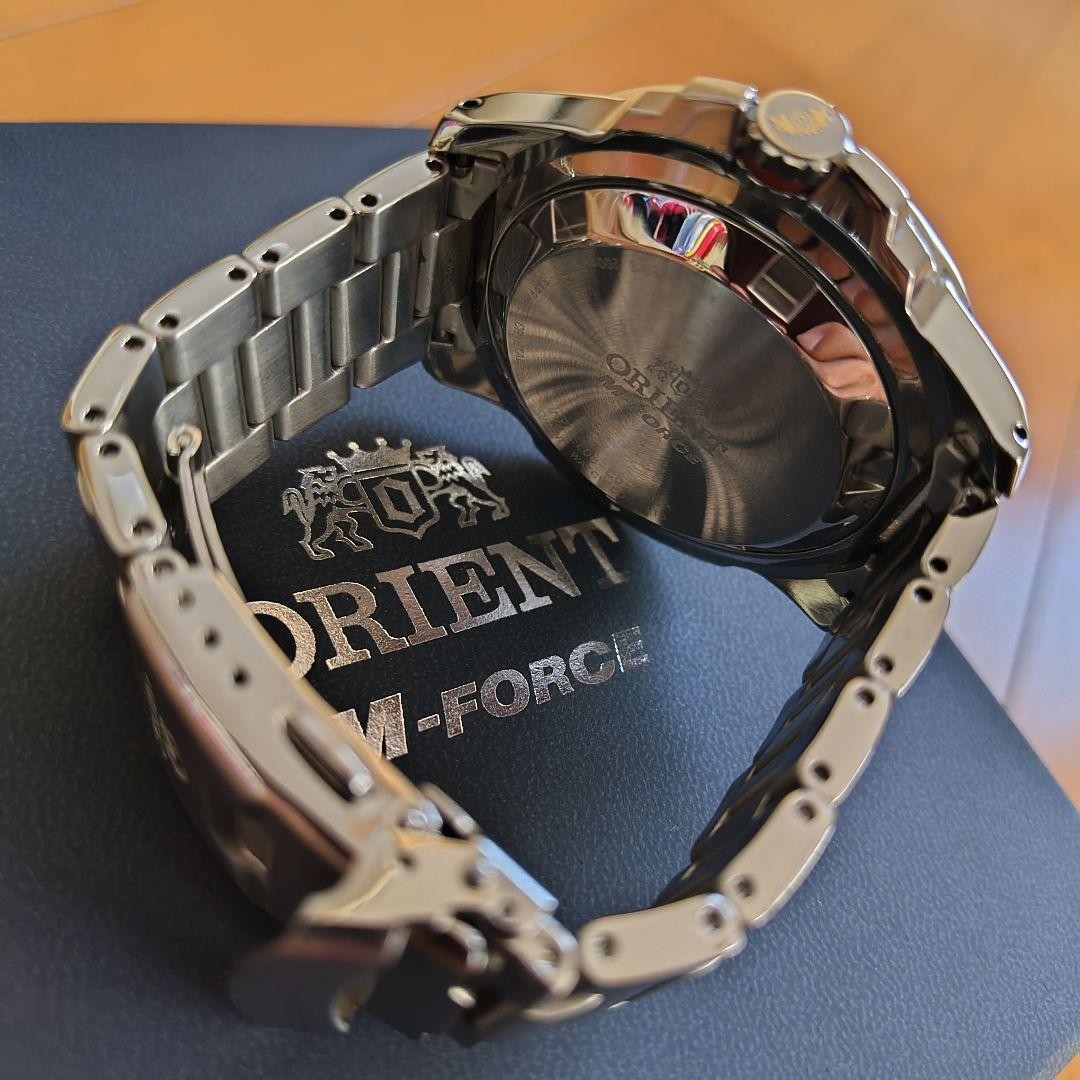Orient M-FORCE WV0071EL Automatic Stainless Steel 47mm Black 200m Diver Watch