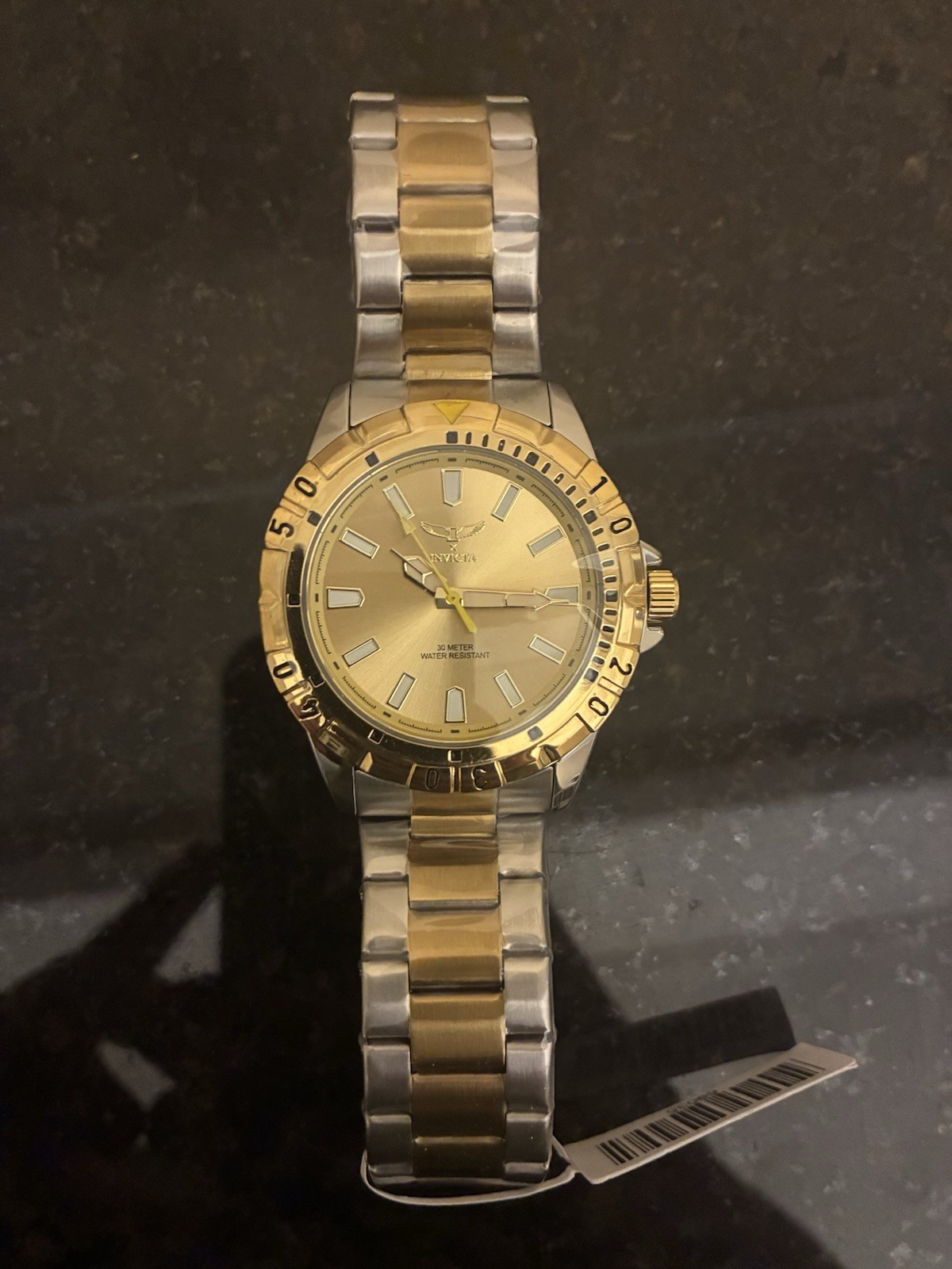 Invicta I-Force Men’s Quartz Two-Tone Gold/Silver Watch, 42mm, 30m