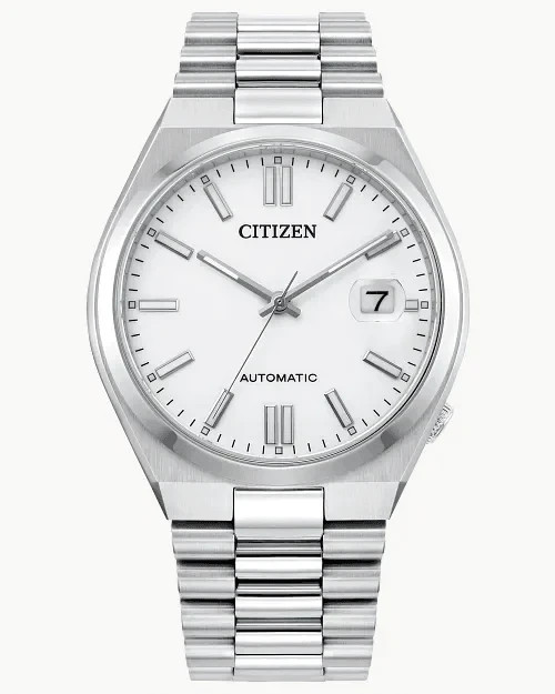 Citizen Men’s Tsuyosa Automatic White Dial Watch – NJ0150-56A NEW