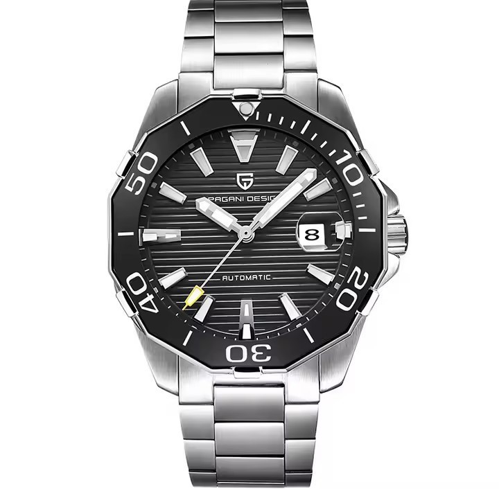 Pagani Design Automatic Mechanical Watch For Men’s Stainless Steel Luxury