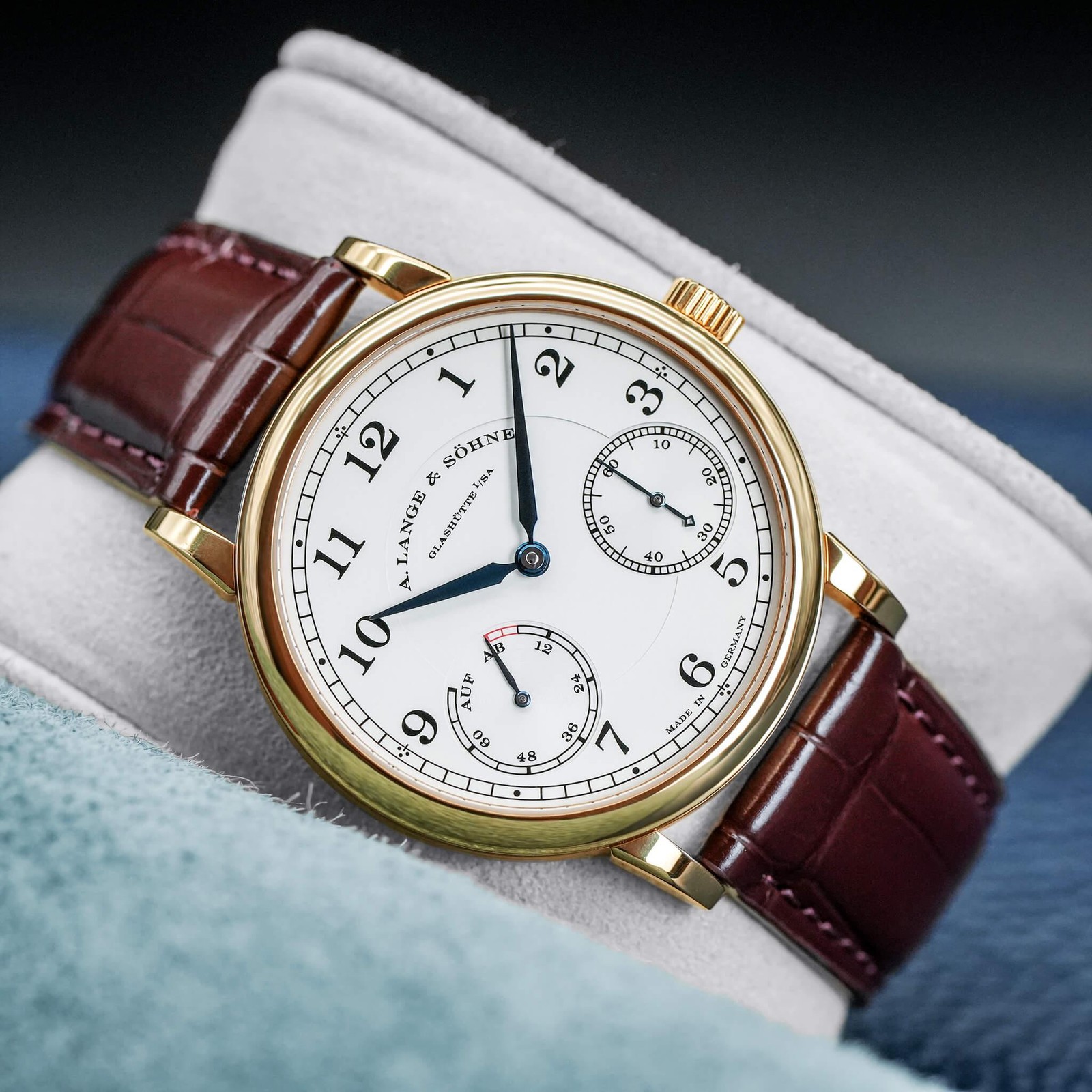A. Lange & Sohne 1815 “Up/Down” 234.021 Silver Dial 39mm 2013 Box & Papers