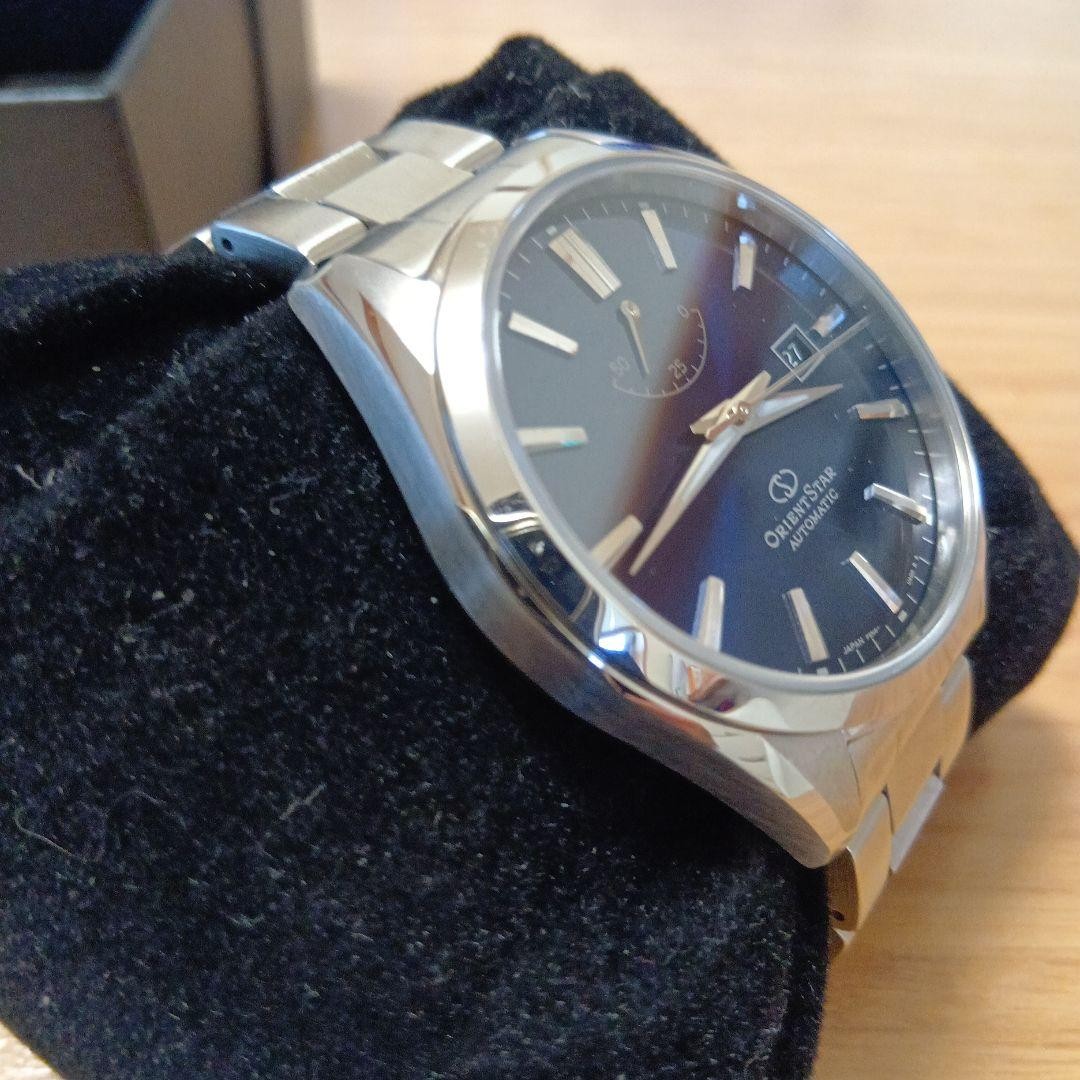 ORIENT STAR automatic watch navy dial