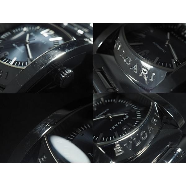 BVLGARI AA44C14SSD Automatic Date Silver Dial 44mm x 34mm Men’s Stainless Steel