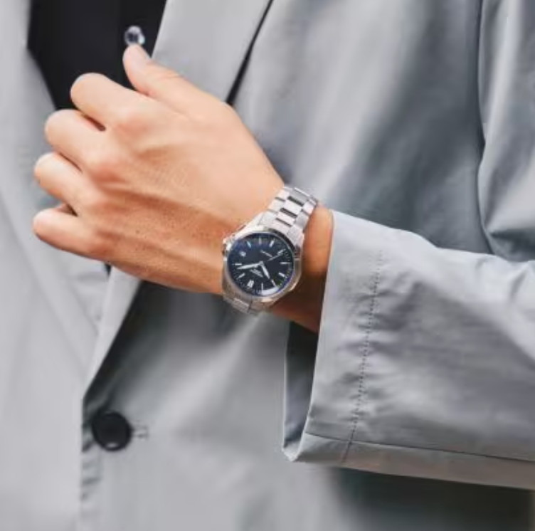 Casio Oceanus OCW-S100-1AJF Titanium Radio Solar Classic Blue Men Watch NEW