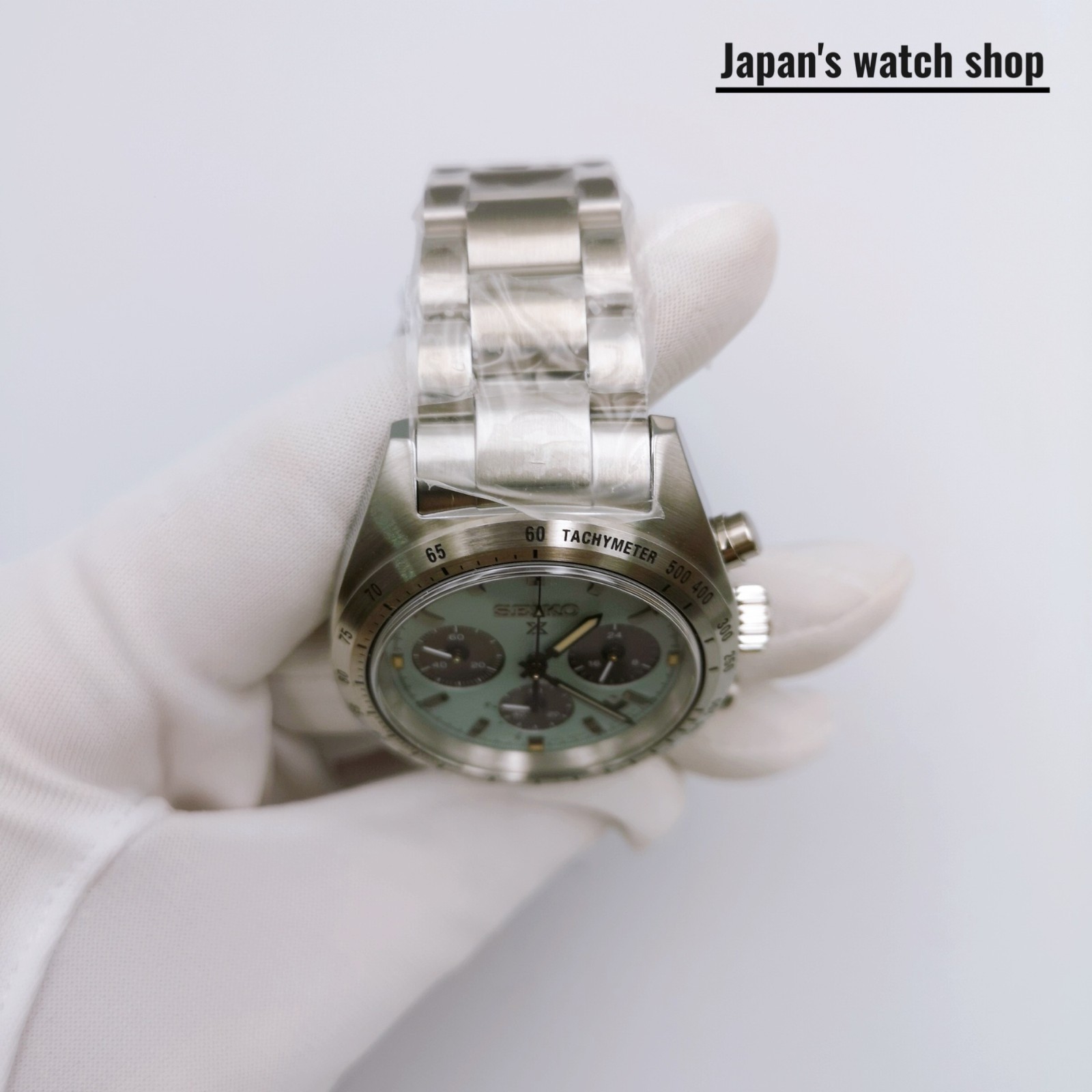 SEIKO Prospex Speedtimer SBDL129 Opal Green Chronograph Men’s Watch New in Box