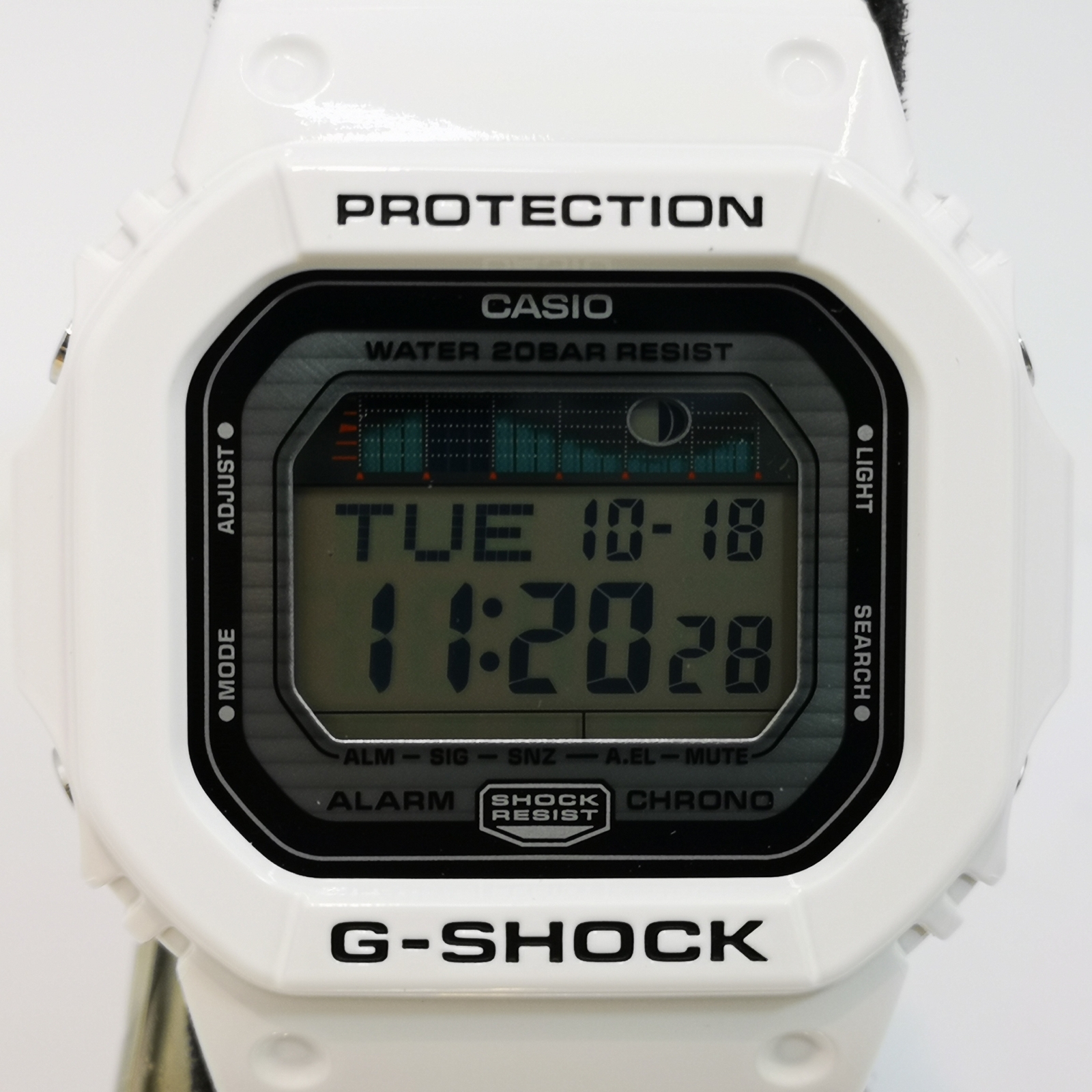 CASIO G-SHOCK GLX-5600-7JF White G-LIDE Tide & Moon Men’s Watch New in Box