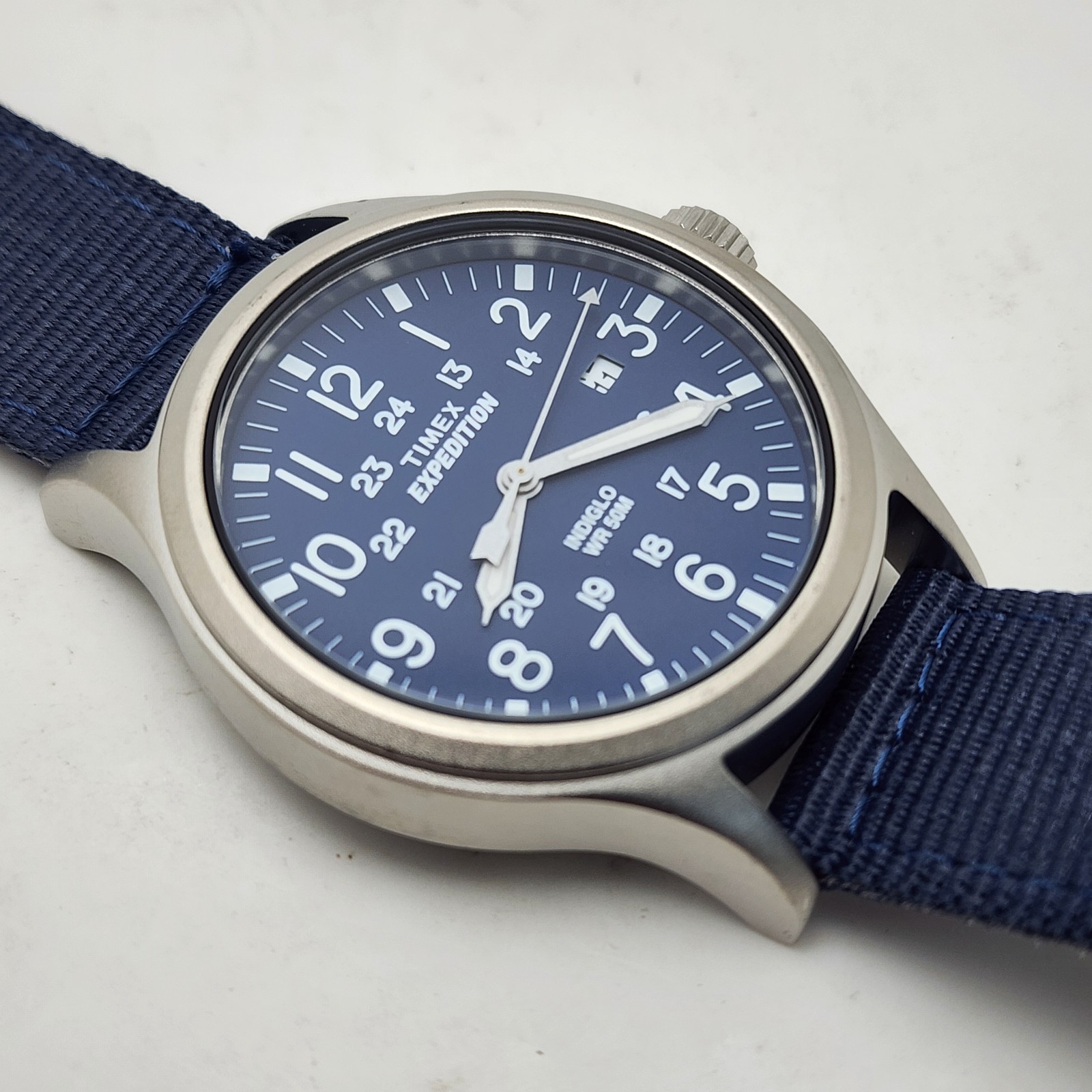 TIMEX EXPEDITION SCOUT TW4B07000 INDIGLO ADVENTURE 24-HOUR DATE MEN’S WATCH