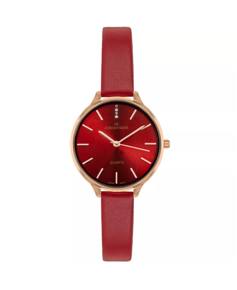 JORDAN KERR Women Analog Quartz Casual Watch Classic Dress 34mm Waterproof Round