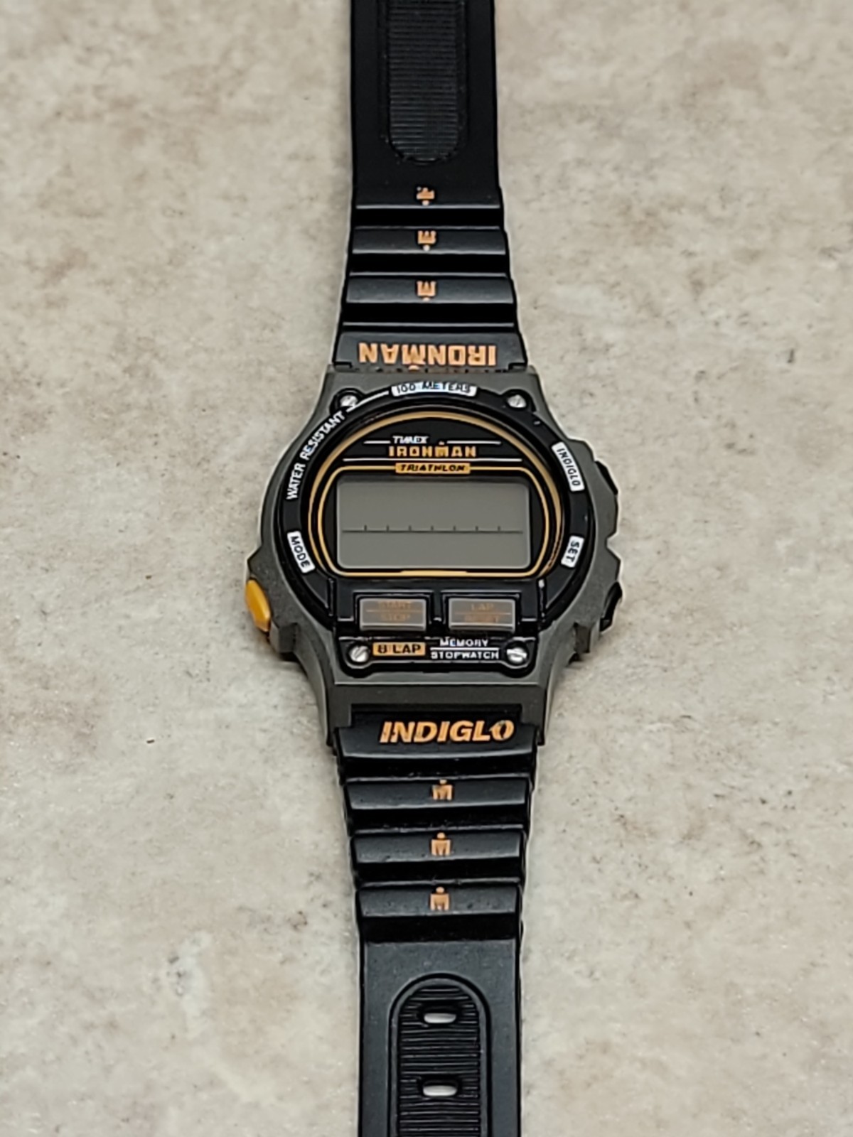 1993 Vintage Timex Ironman Triathlon Men’s Digital Watch – EXCELLENT! – ORIGINAL