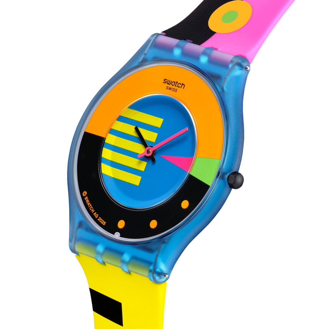 [swatch] NEON FLUMOTIONS SS08S101 Quartz Multicolor NEW