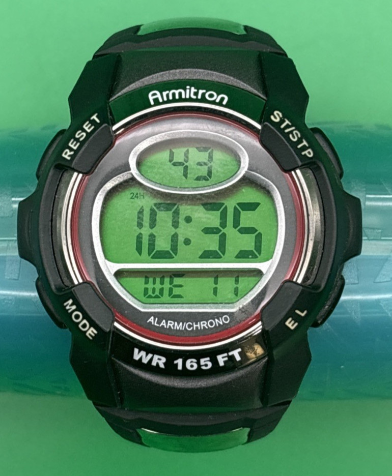 ARMITRON Men’s Watch All-Sport 40/8089 Alarm Chrono Quartz Digital