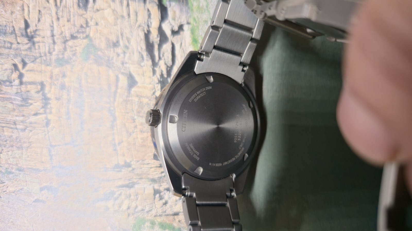 Citizen Promaster Fujitsubo Titanium NB6021-68L Blue Dive Automatic Watch
