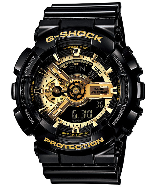 CASIO G-SHOCK GA-110GB-1AJF Black x Gold Series Watch GA-110GB-1A Men’s