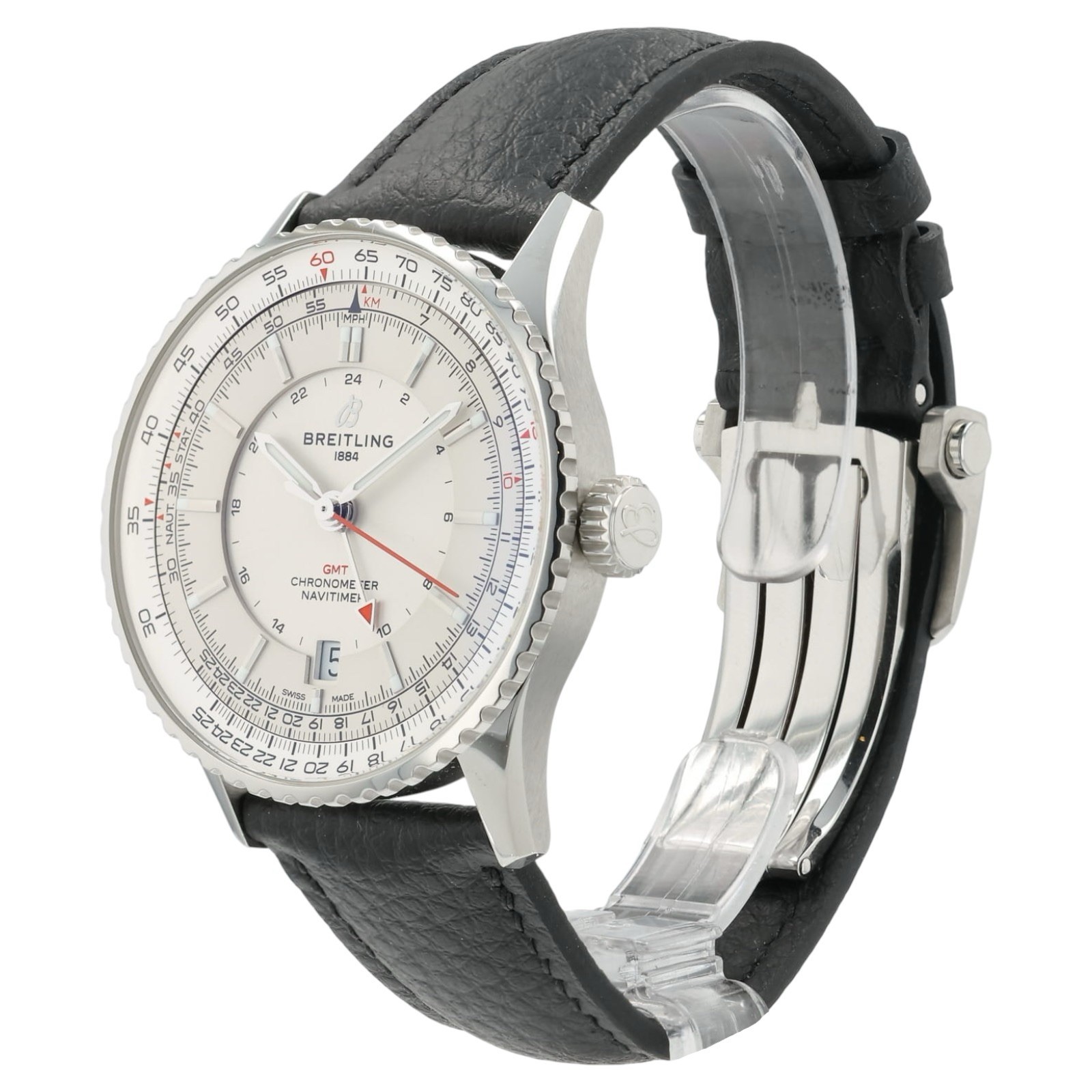 Breitling Navitimer Silver Dial Stainless Steel 41mm Automatic Mens Watch A32310