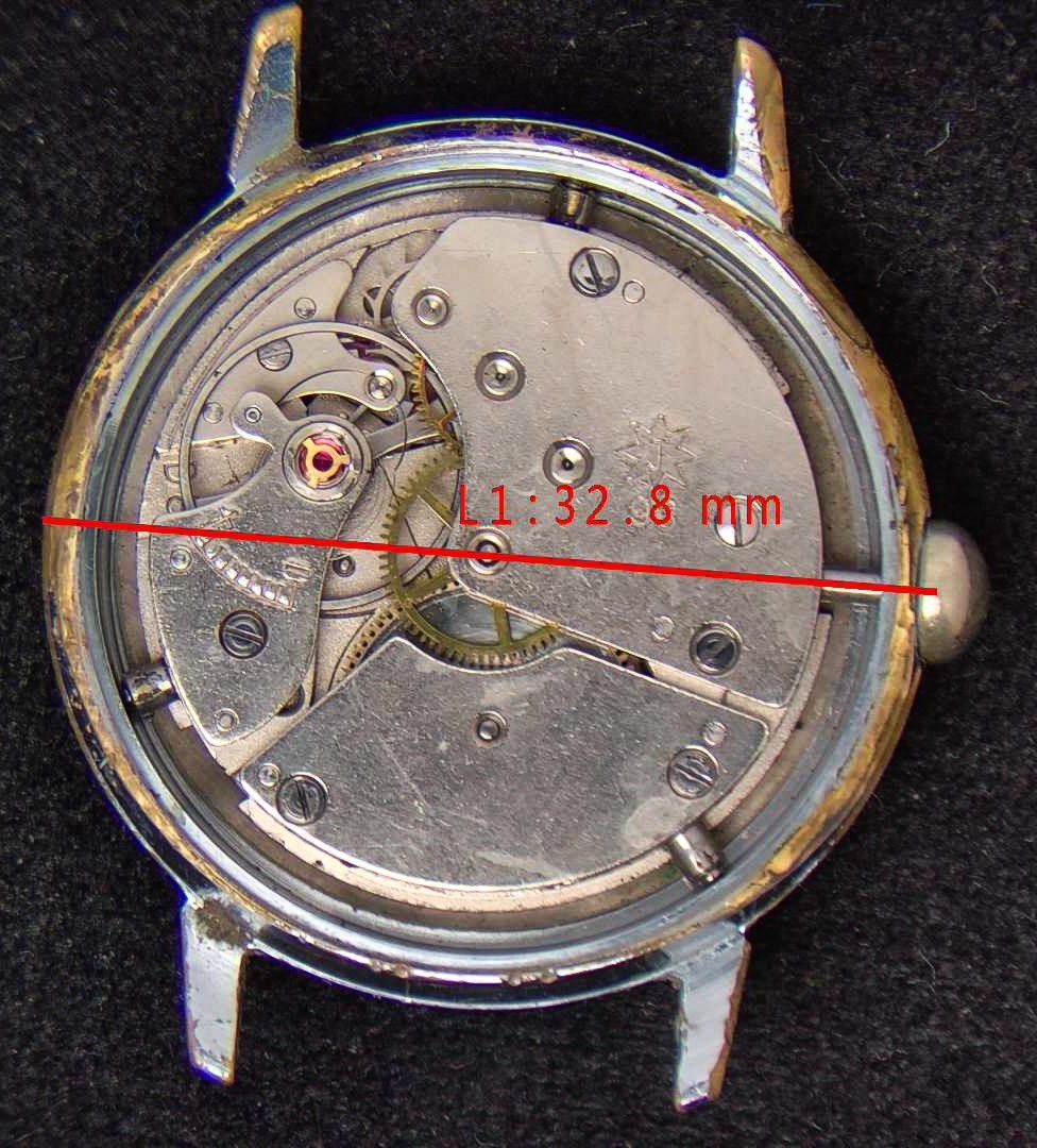Junghans Sub-Dial Men’s Hand-Wind Vintage Watch — Spares/Repairs