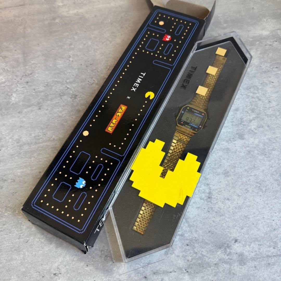 TIMEX T80 PACMAN 40th Anniversary Model #QYFVOL