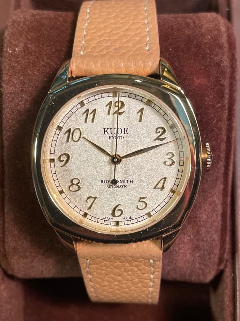 KUUE Kyoto ROYAL SMITH 90-008 MIYOTA Automatic Stainless Watch w/Box Unused