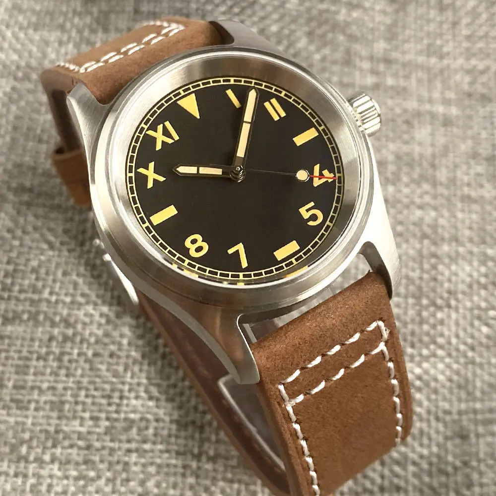 Tandorio 36mm Automatic Diver Men Watch California Dial For Japan NH35/Miyota