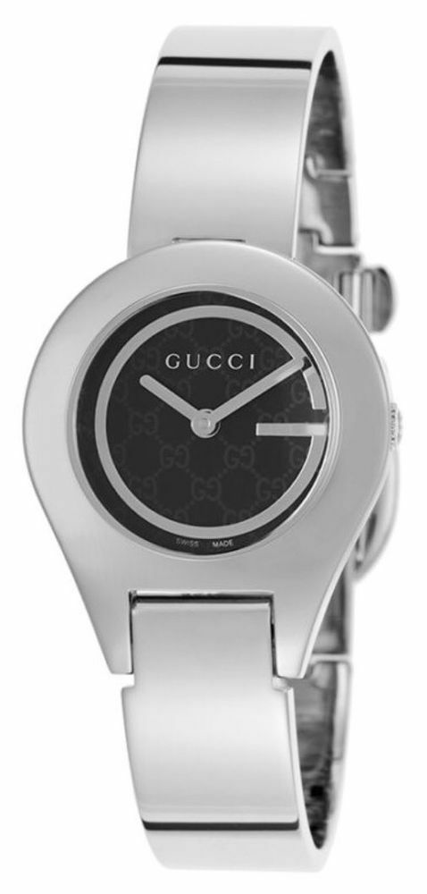 Gucci YA067508 Black GG Pattern Dial G-Frame Collection 6700L Womens Watch $895