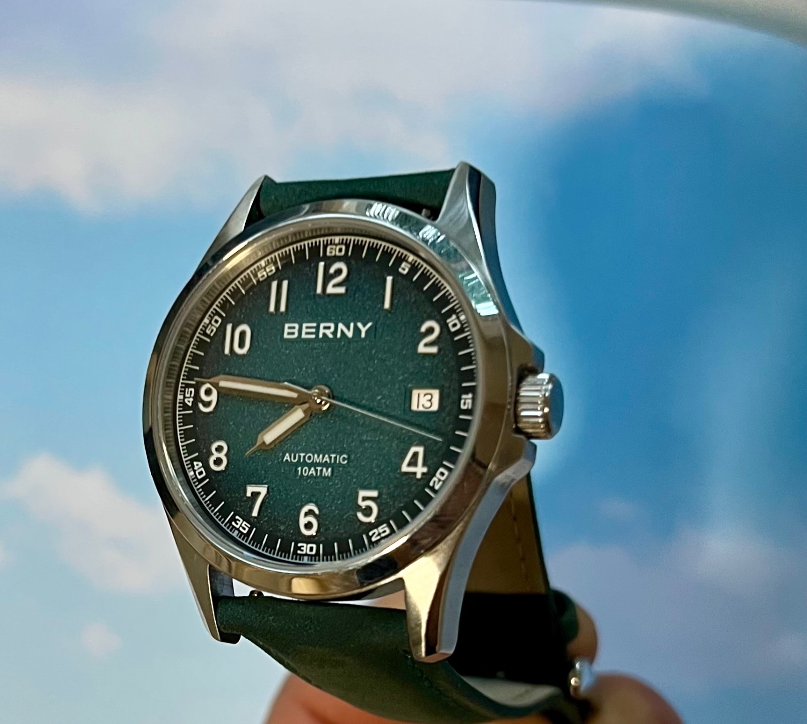 Berny Watch AM7110VM Blue Field 38mm