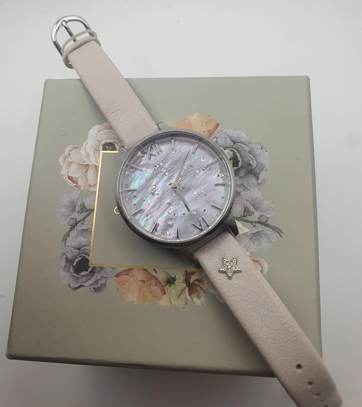 Olivia Burton Silver Celestial Watch- Medium dial 34mm
