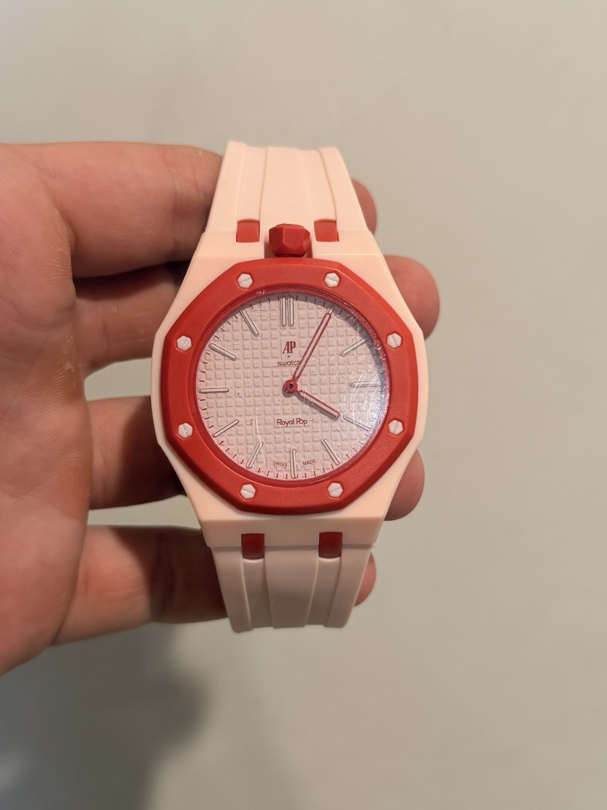 Swatch x AP – Otto Rosso – Watch & Band Only