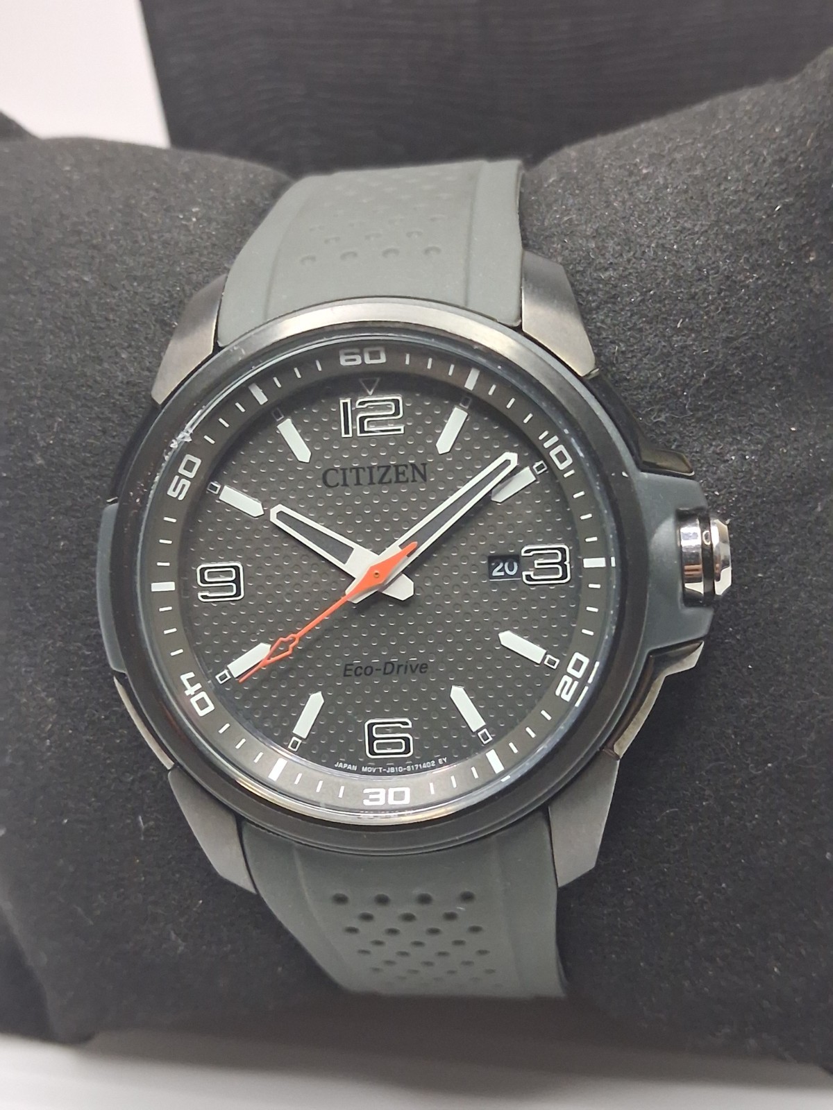 Citizens Eco Drive Men’s Watch With box and booklet rubber silicone