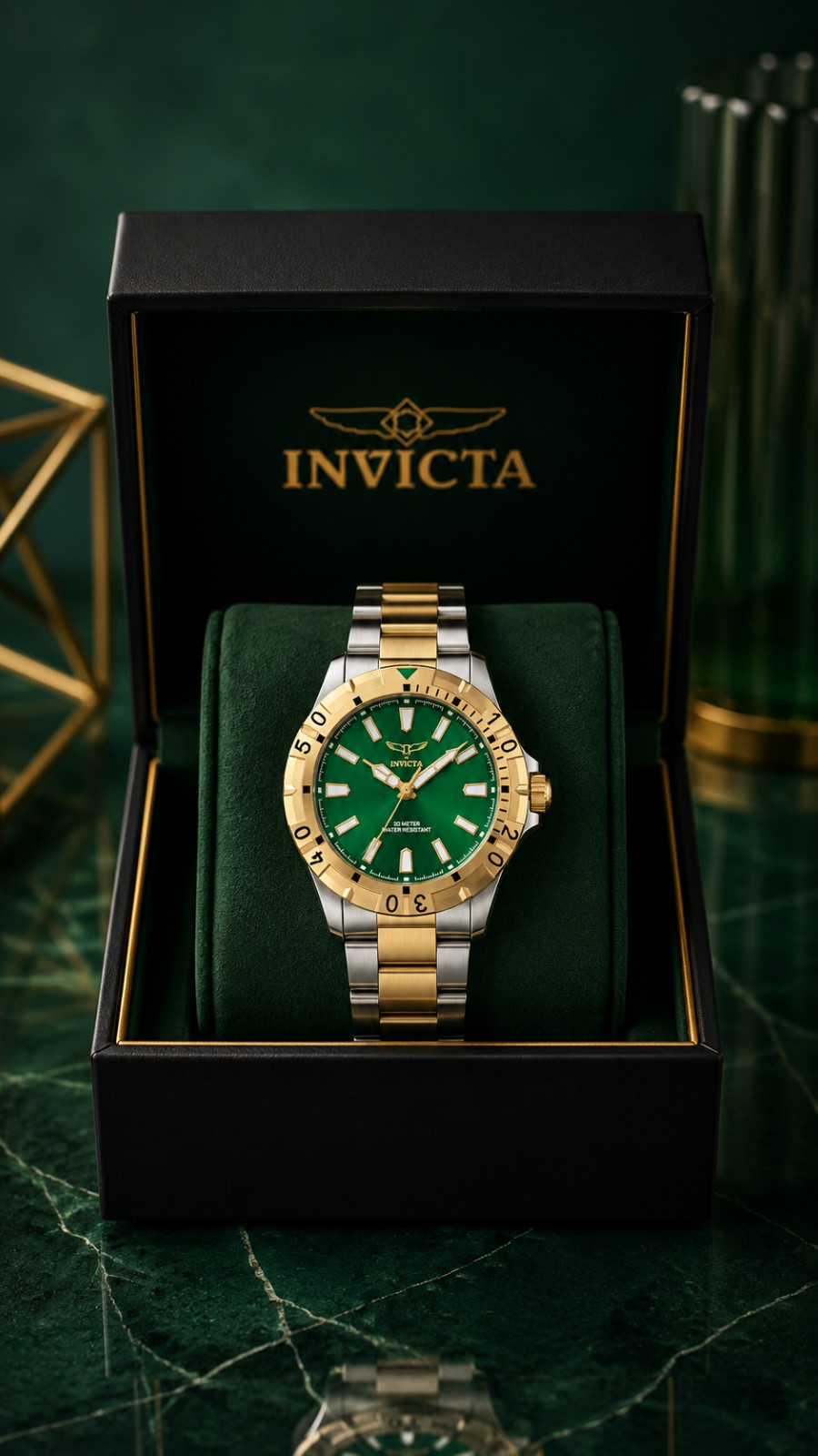 Invicta Specialty I Invicta Men’s Watch 42mm Two-Tone Gold/ Steel (Model 69038)