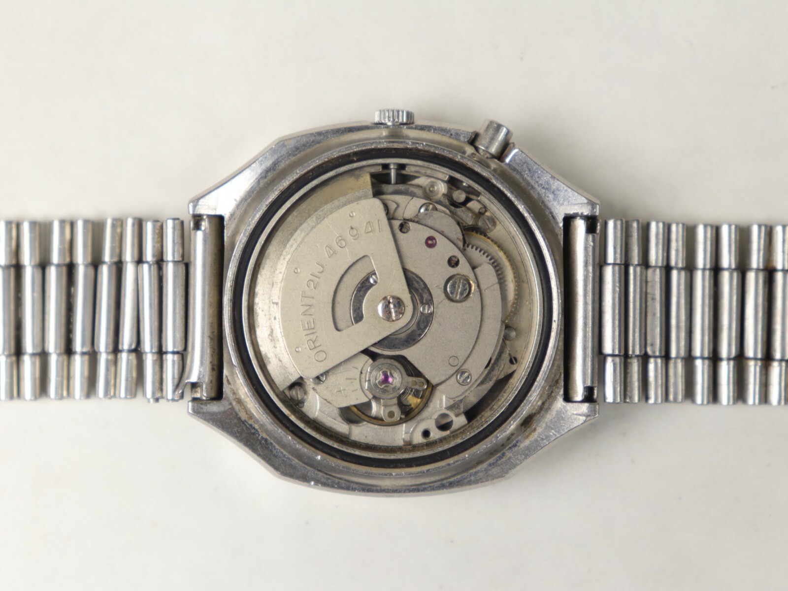 Orient Crystal Automatic G469792-4C CA Vintage Men Watch TV Case Mint Condition
