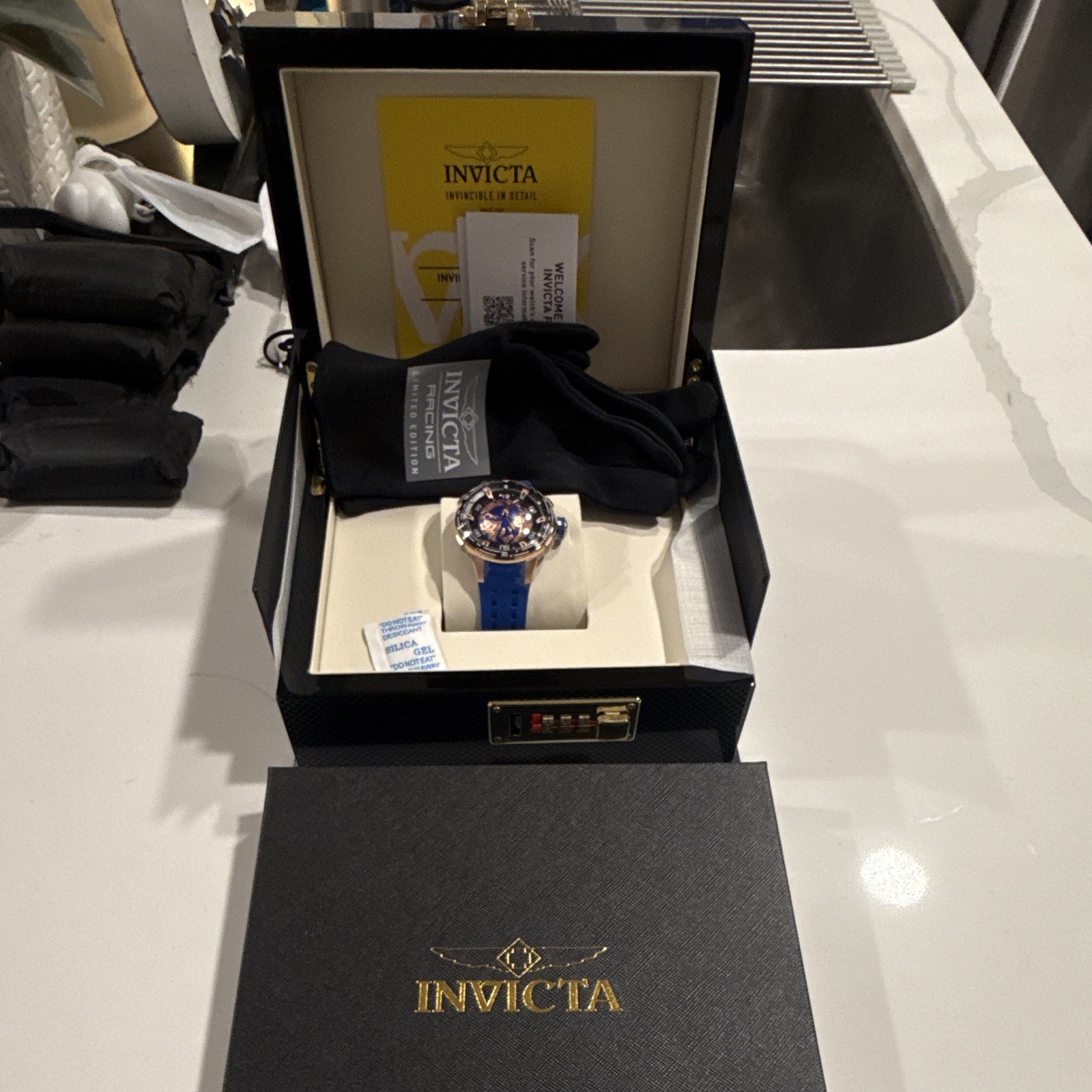 Invicta Celestial Elarion Automatic Men’s Watch – 40mm. Blue (69534)