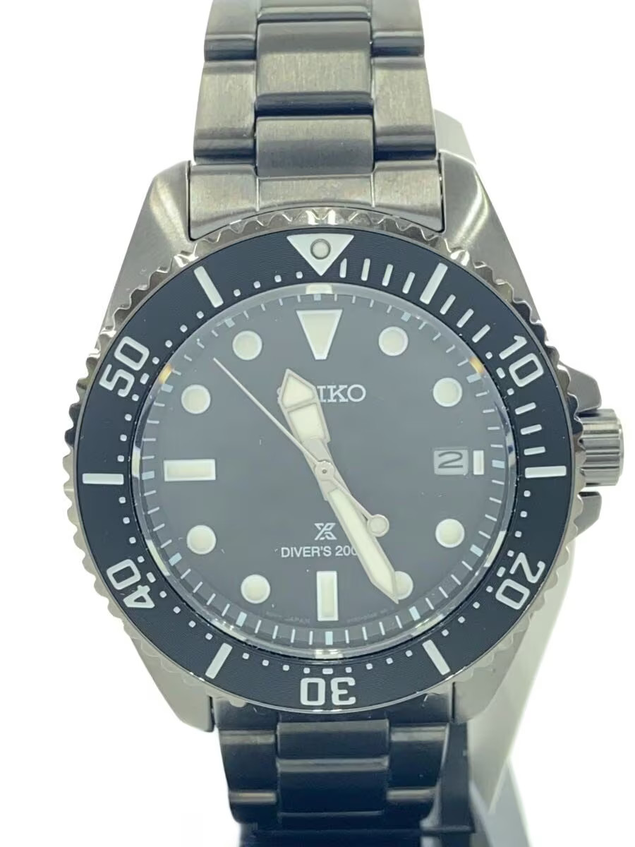 SEIKO Solar Watch Analog BLK BLK V157 00A0