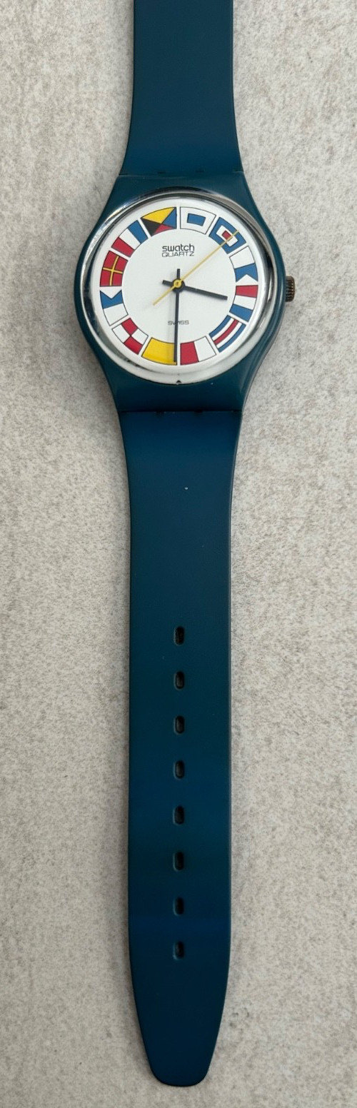 Swatch – 12 Flags – GS101 – Gent – 1984