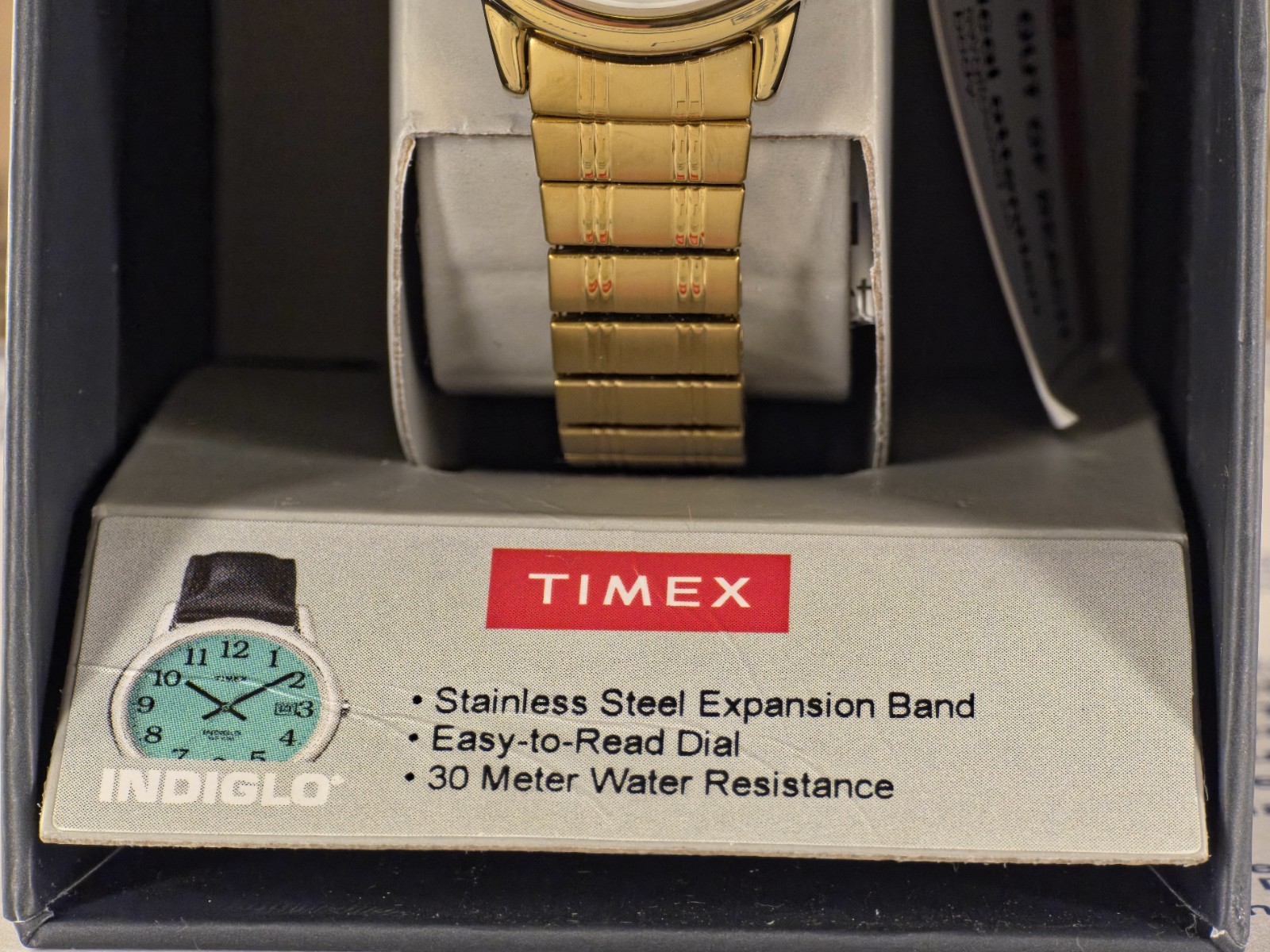 Timex Easy Reader 25mm Stainless Steel Expansion Band Watch ~ TW2W52400 +Indiglo