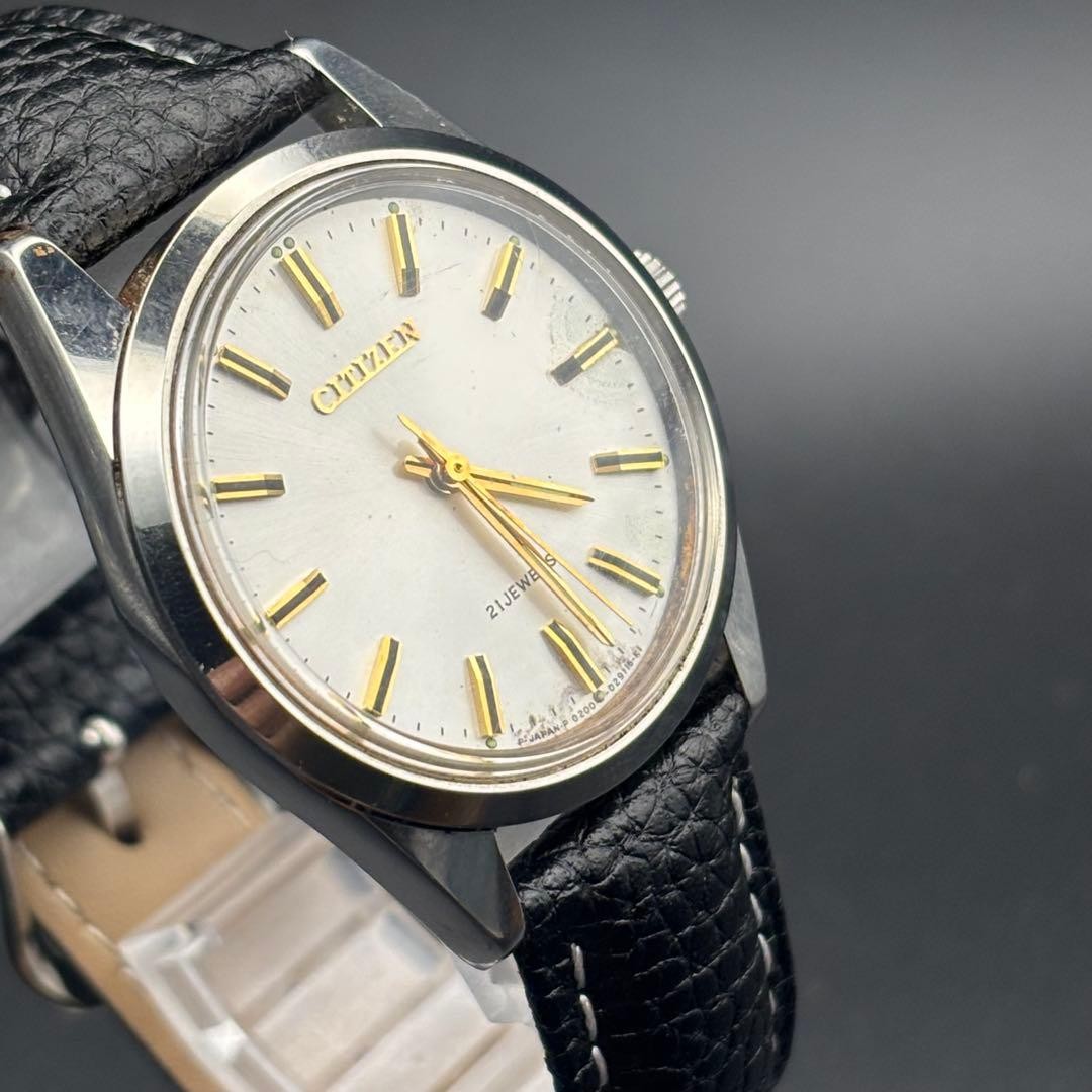 [Rare and in excellent condition] Citizen 53-8051 21 jewels, manual winding, ant
